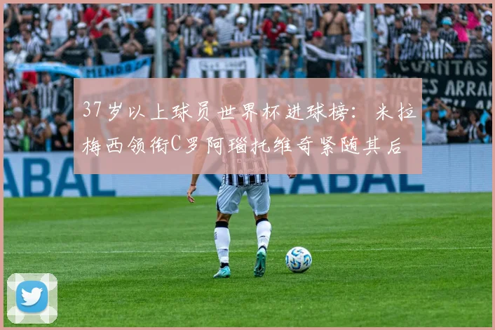 37岁以上球员世界杯进球榜：米拉梅西领衔C罗阿瑙托维奇紧随其后